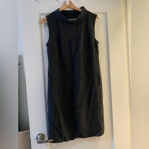 Max Mara mock neck mini dress—size 42